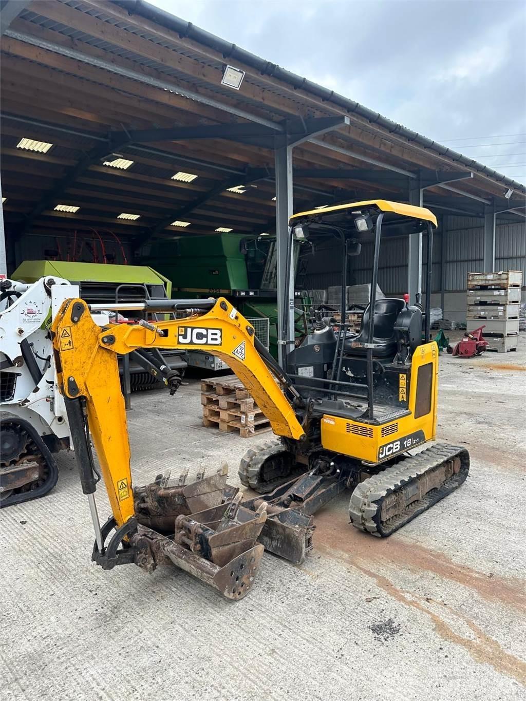 JCB 18-Z1 Roomikekskavaatorid