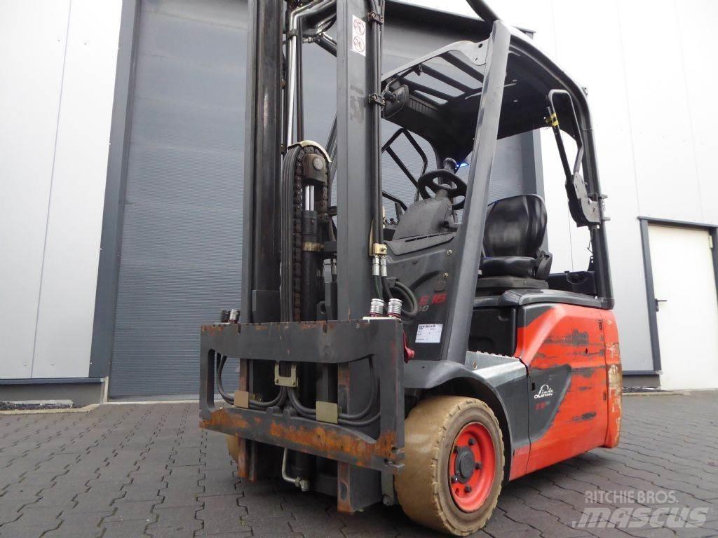 Linde E16-02 Elektritõstukid