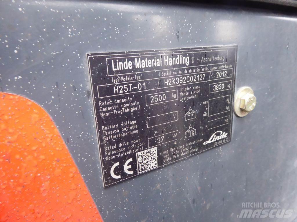 Linde H25T-01 Gaasitõstukid