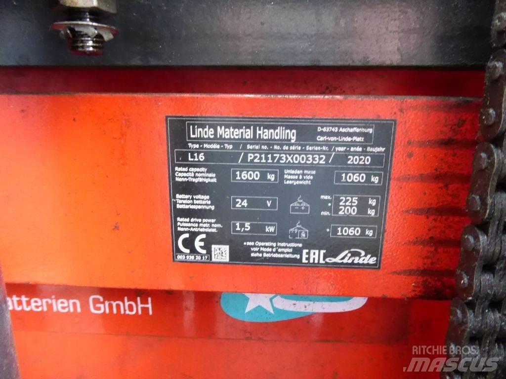 Linde L16 Järelkäidavad virnastajad
