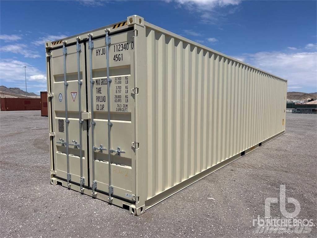  40 ft High Cube Erikonteinerid