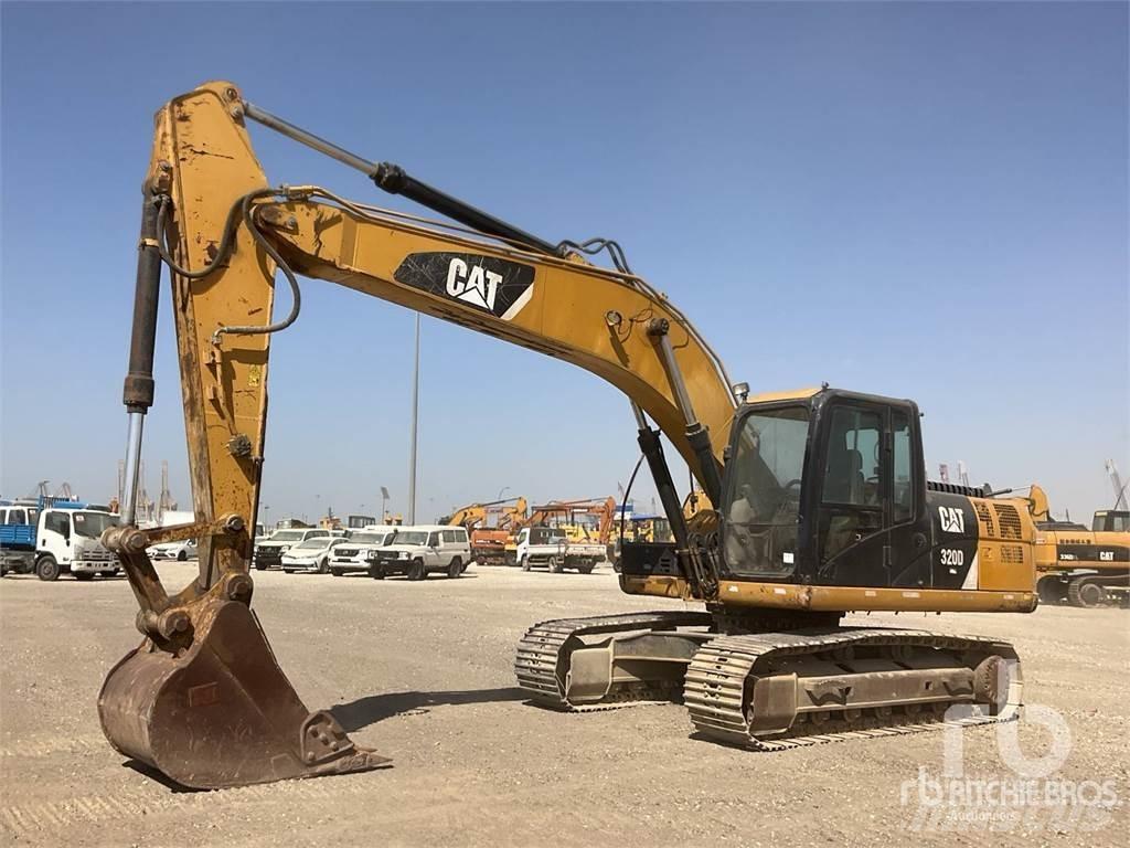 CAT 320 D Roomikekskavaatorid