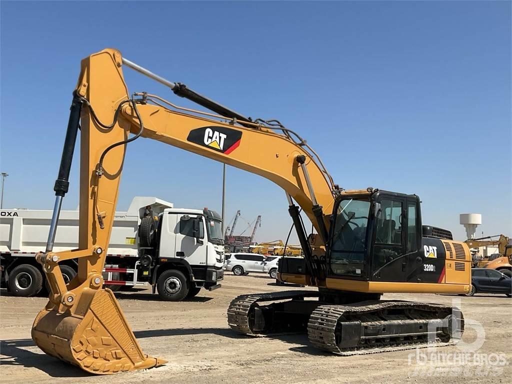 CAT 320D2 Roomikekskavaatorid