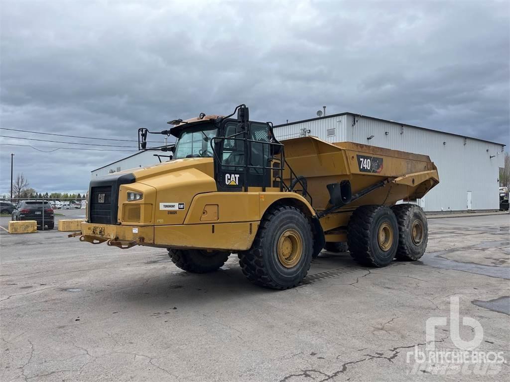 CAT 740GC Liigendraamiga pinnaseveokid