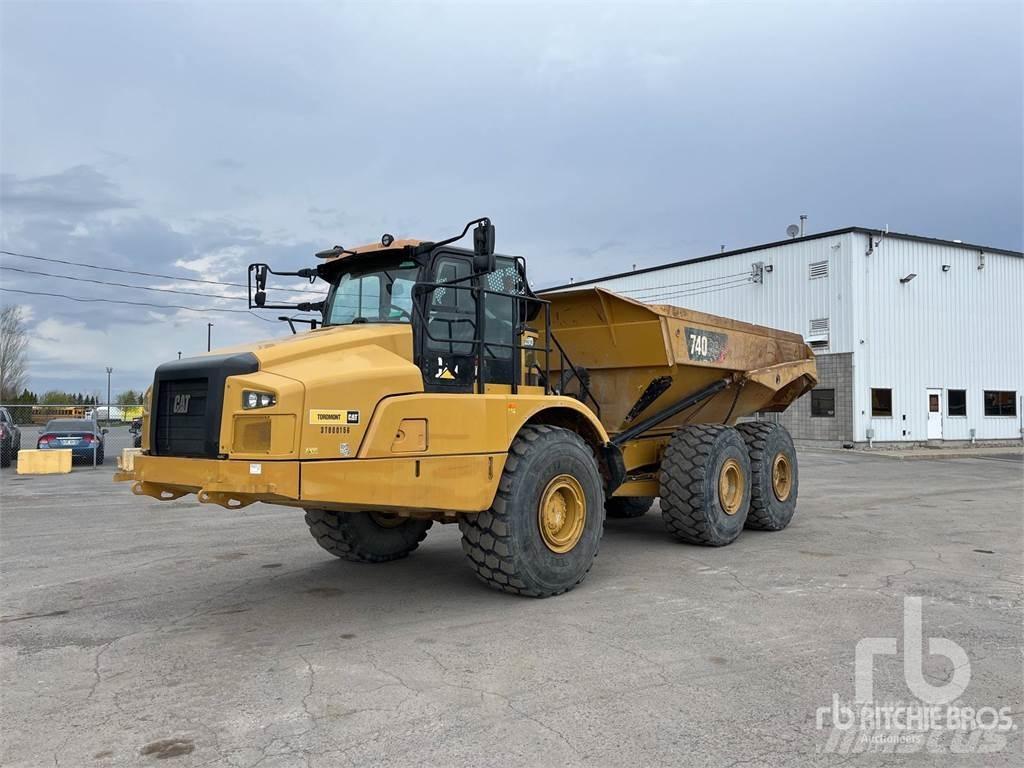CAT 740GC Liigendraamiga pinnaseveokid