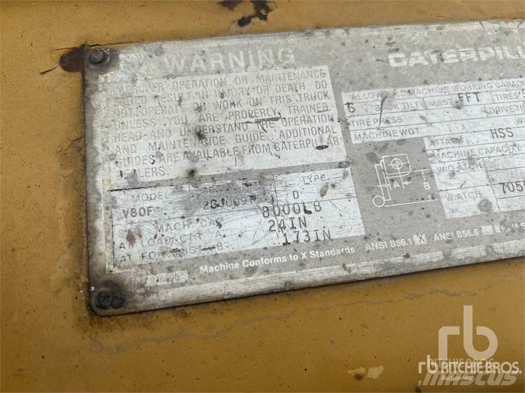CAT V80F Diiseltõstukid