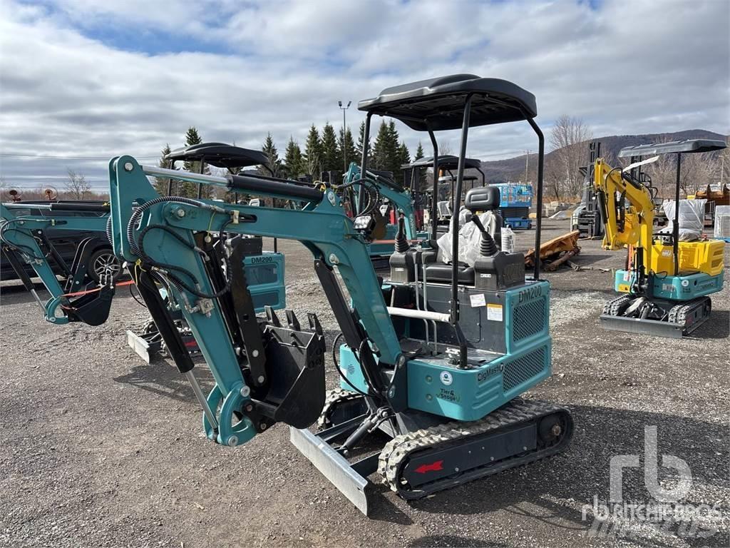 Digmaster DM200 Miniekskavaatorid < 7 t