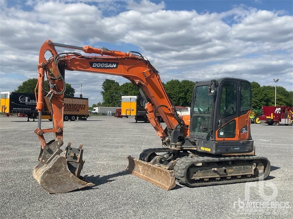 Doosan DX85R-3 Roomikekskavaatorid