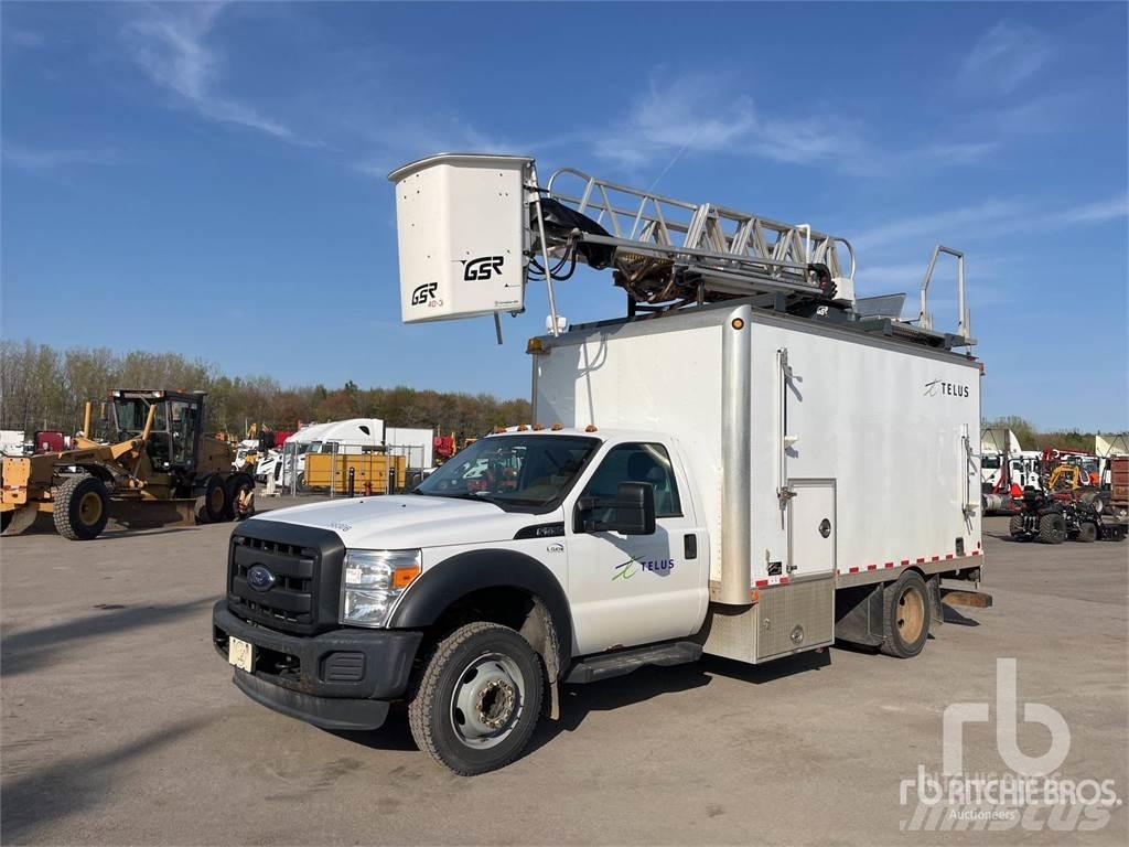 Ford F-550 Järelveetavad korvtõstukid