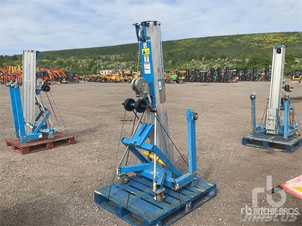 Genie SLA-10 Telfrid, vintsid ja materjaliliftid