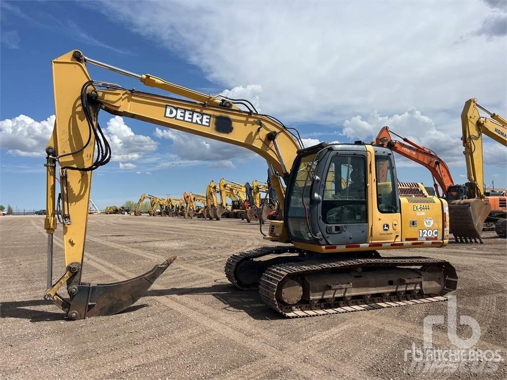 John Deere 120C Roomikekskavaatorid