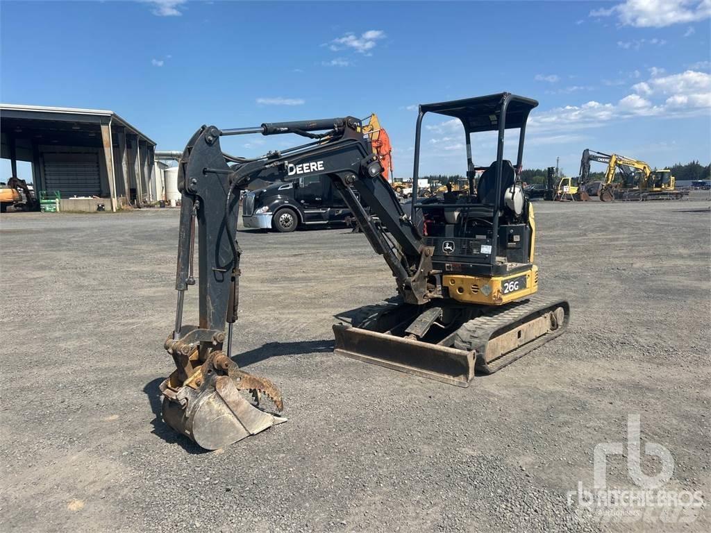 John Deere 26G Miniekskavaatorid < 7 t
