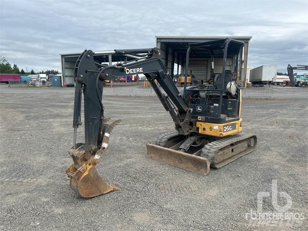 John Deere 26G Miniekskavaatorid < 7 t