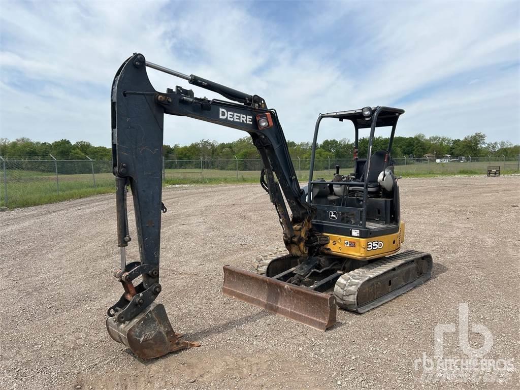 John Deere 35D Miniekskavaatorid < 7 t