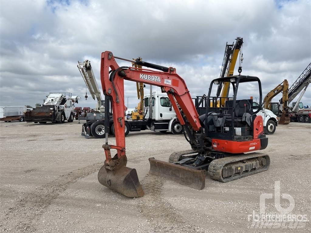 Kubota KX040-4 Miniekskavaatorid < 7 t