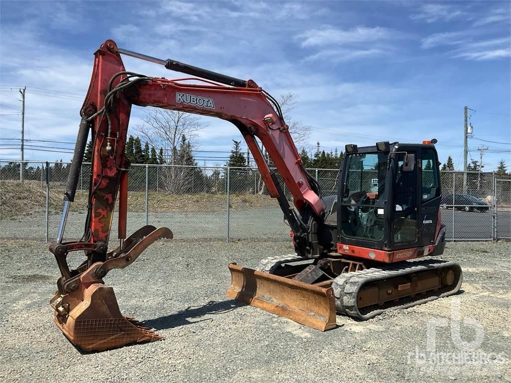 Kubota KX080-4 Väikeekskavaatorid 7t-12t