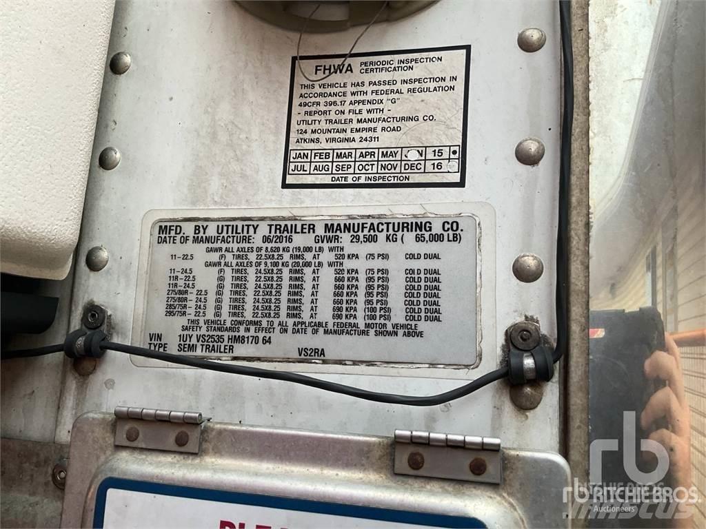 Utility VS2RA Külmikpoolhaagised