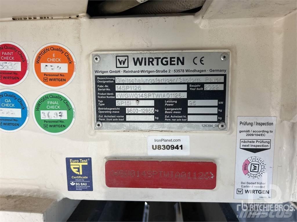 Wirtgen SP15I Betoonilaoturid