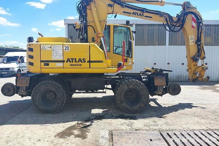Atlas 1604 ZW Ratasekskavaatorid