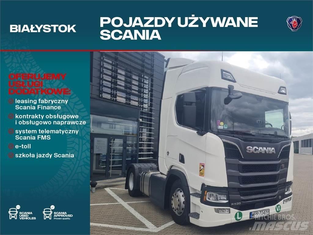 Scania R530 V8 Sadulveokid