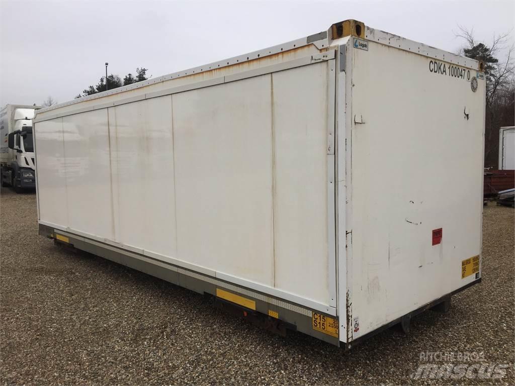  7450 mm med rulleport Furgoonpoolhaagised