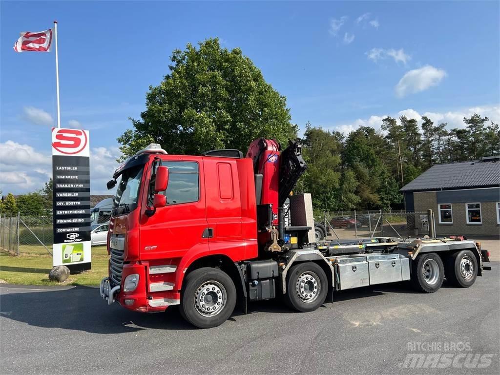DAF CF 480 FAX 8x2*6 Trossüsteemiga vahetuskere veokid