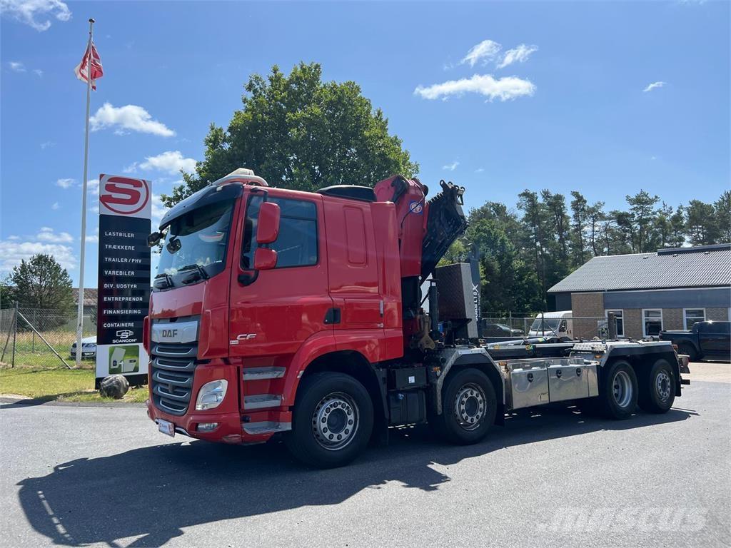 DAF CF 480 FAX 8x2*6 Trossüsteemiga vahetuskere veokid
