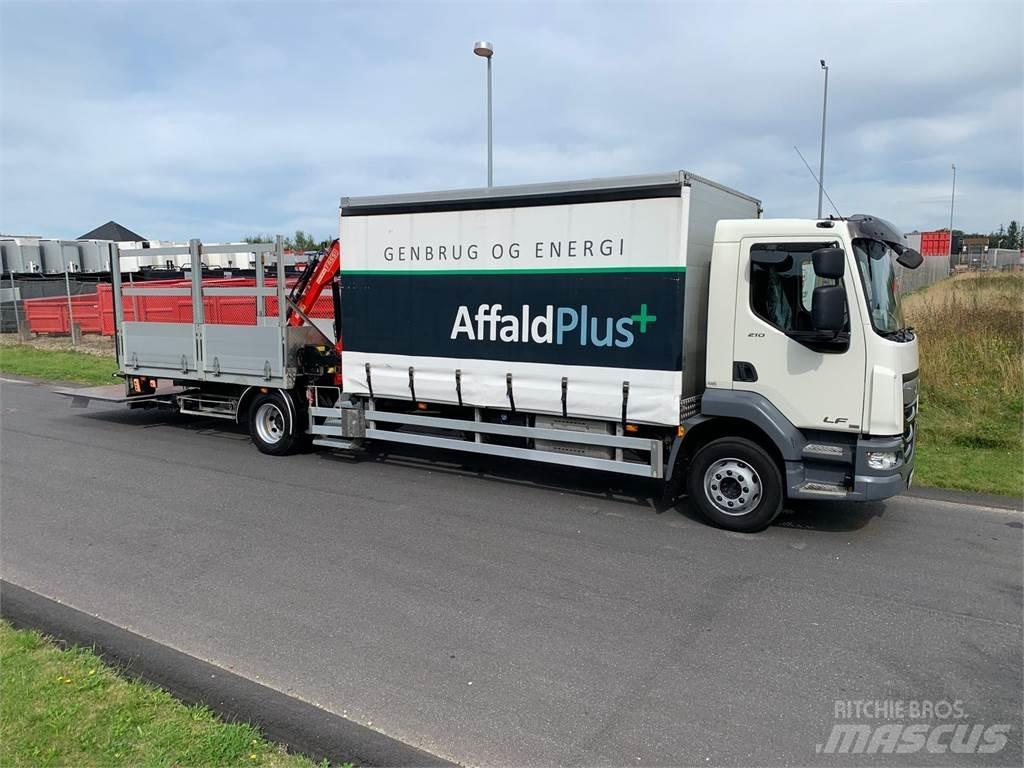 DAF LF210 4x2 FA Kraanaga veokid