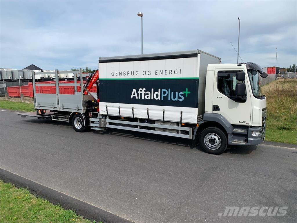 DAF LF210 4x2 FA Kraanaga veokid