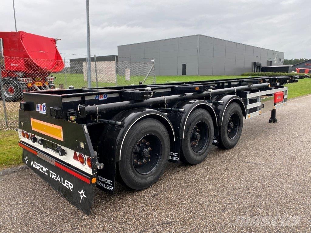 HRD 3-aks 20 + 30 ADR Konteinerveo poolhaagised