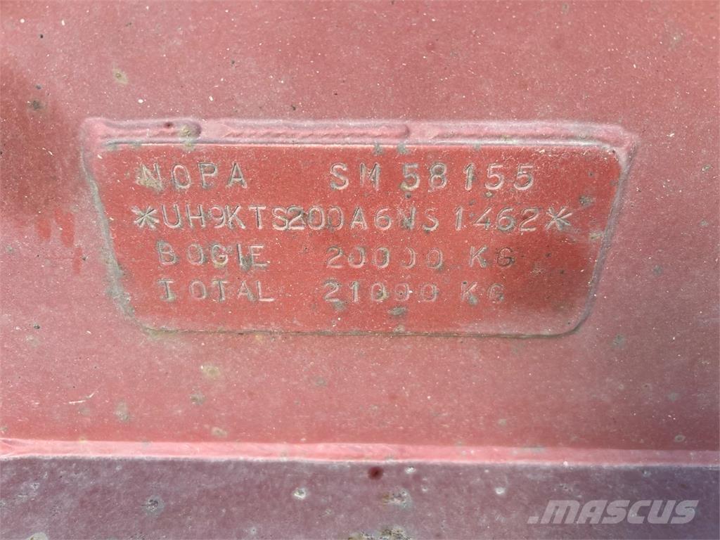 Nopa , KTS, 200 - 6,5 mtr Kallur-haagised