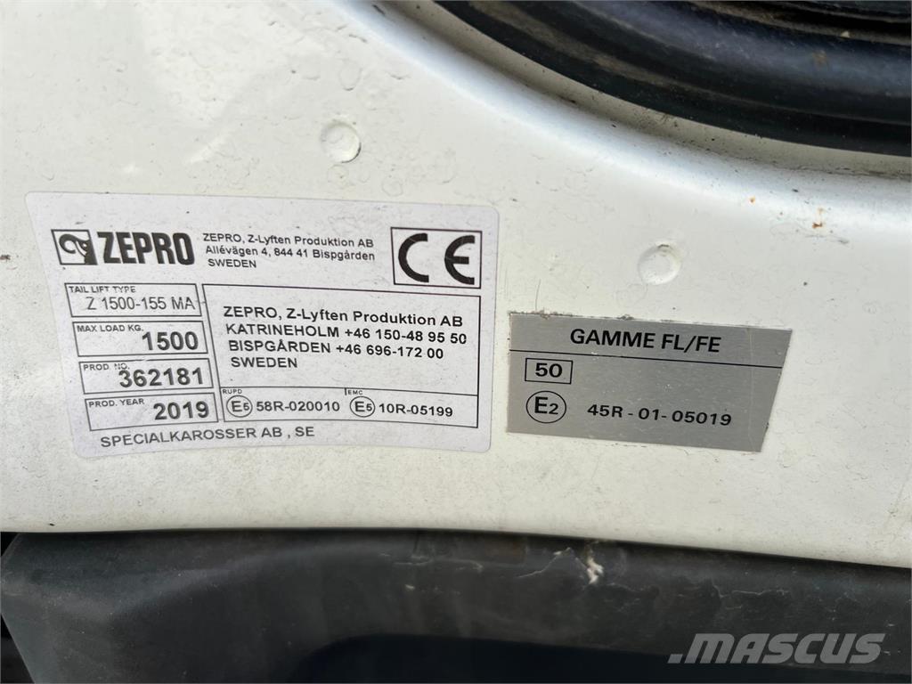 Volvo FL 250 16 ton Furgoonautod