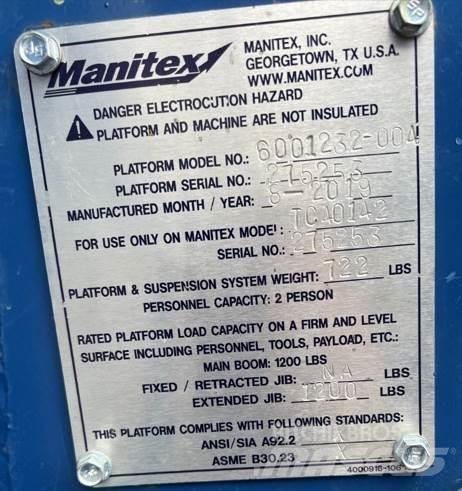 Manitex  Kraanade varuosad ja varustus