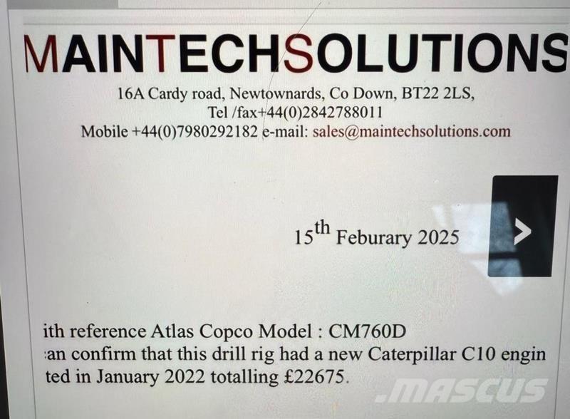 Atlas Copco CM-760D Muu