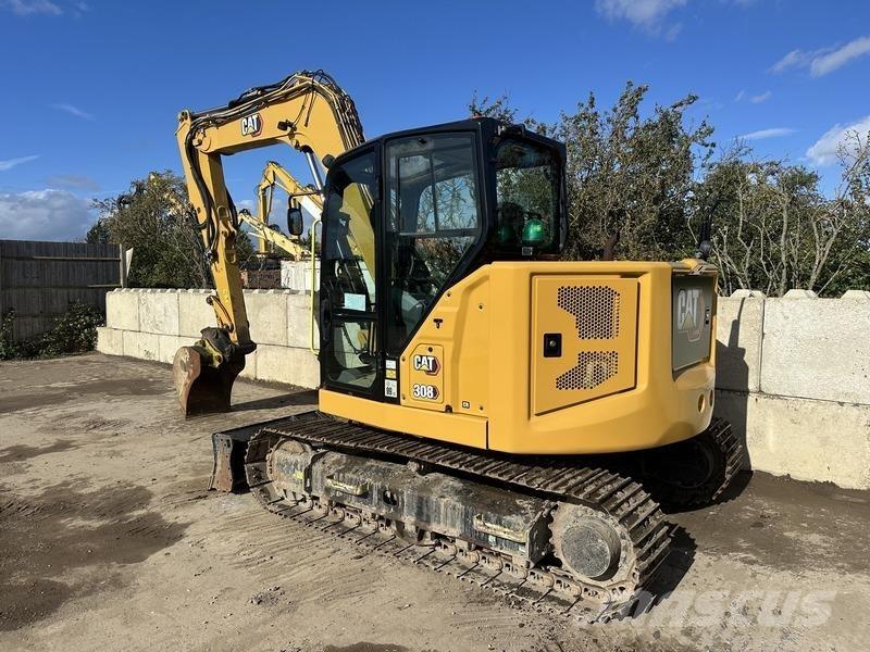 CAT 308 Väikeekskavaatorid 7t-12t