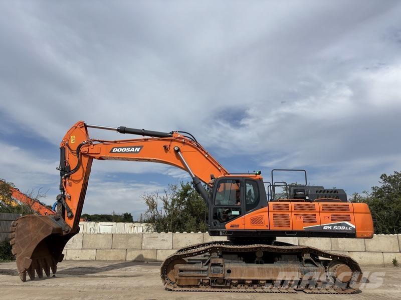 Doosan DX530LC-7 Roomikekskavaatorid