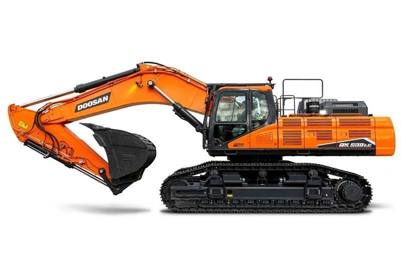 Doosan DX530LC-7 Roomikekskavaatorid