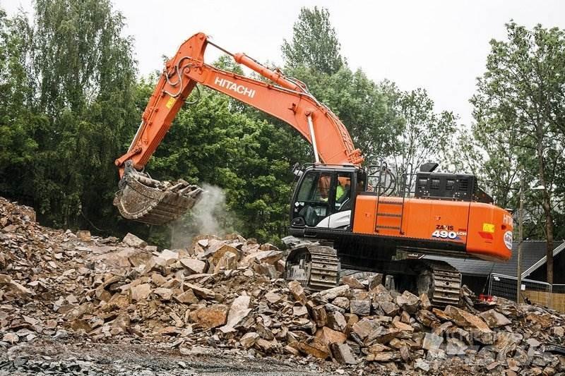Hitachi ZX490 Roomikekskavaatorid