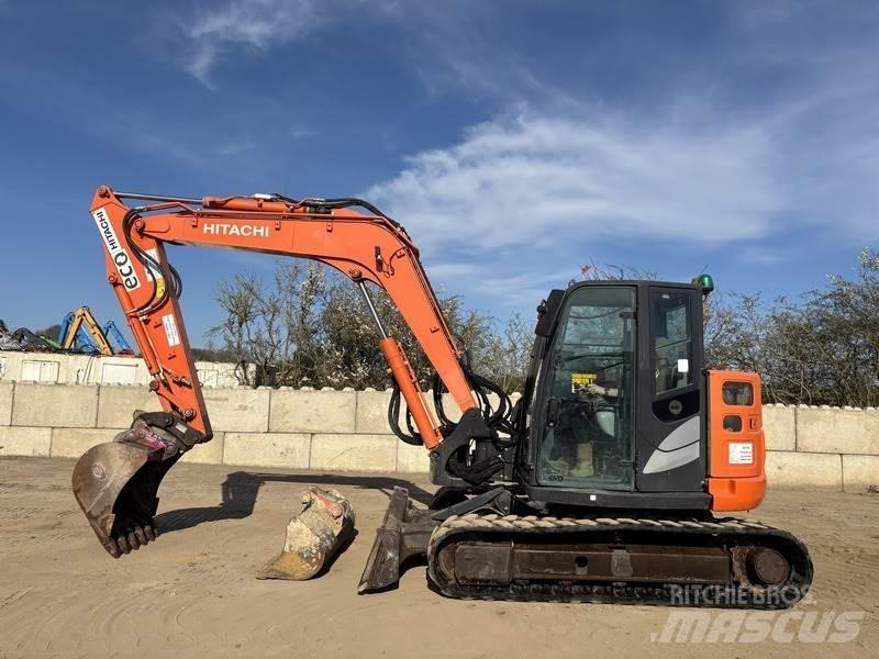 Hitachi ZX85 US-6 Väikeekskavaatorid 7t-12t