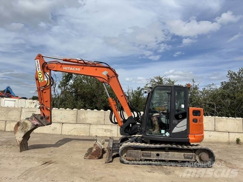 Hitachi ZX85 US-6 Väikeekskavaatorid 7t-12t
