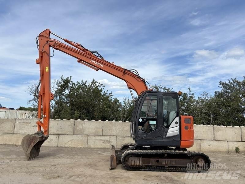 Hitachi ZX85US-5A Pika noolega ekskavaatorid