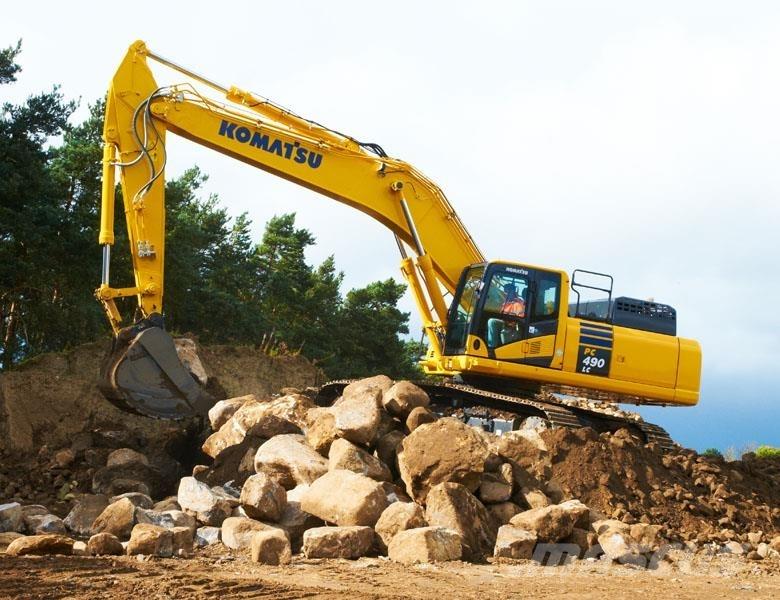 Komatsu PC490 LC-10 Roomikekskavaatorid