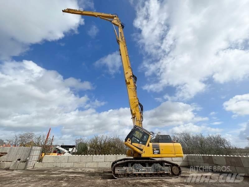 Komatsu PC490HRD-11 Lammutusekskavaatorid
