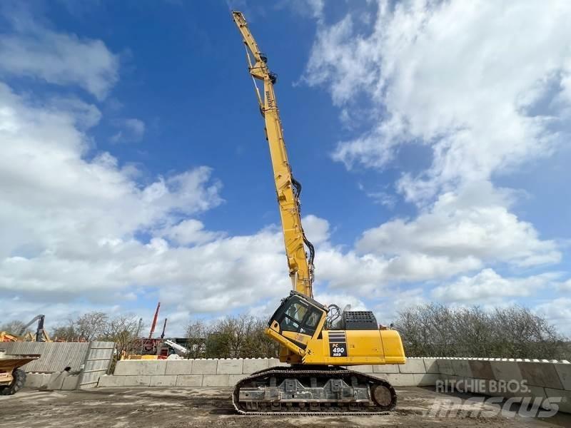 Komatsu PC490HRD-11 Lammutusekskavaatorid