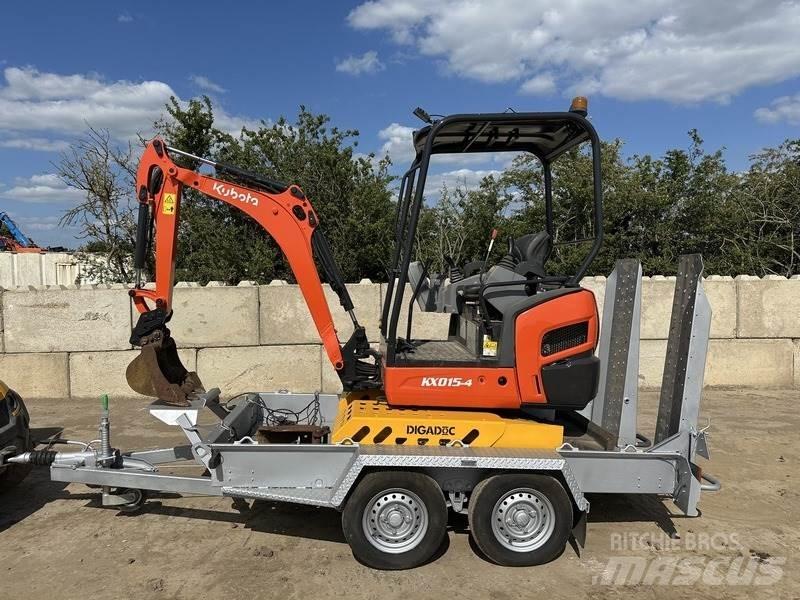 Kubota KX015-4 Miniekskavaatorid < 7 t