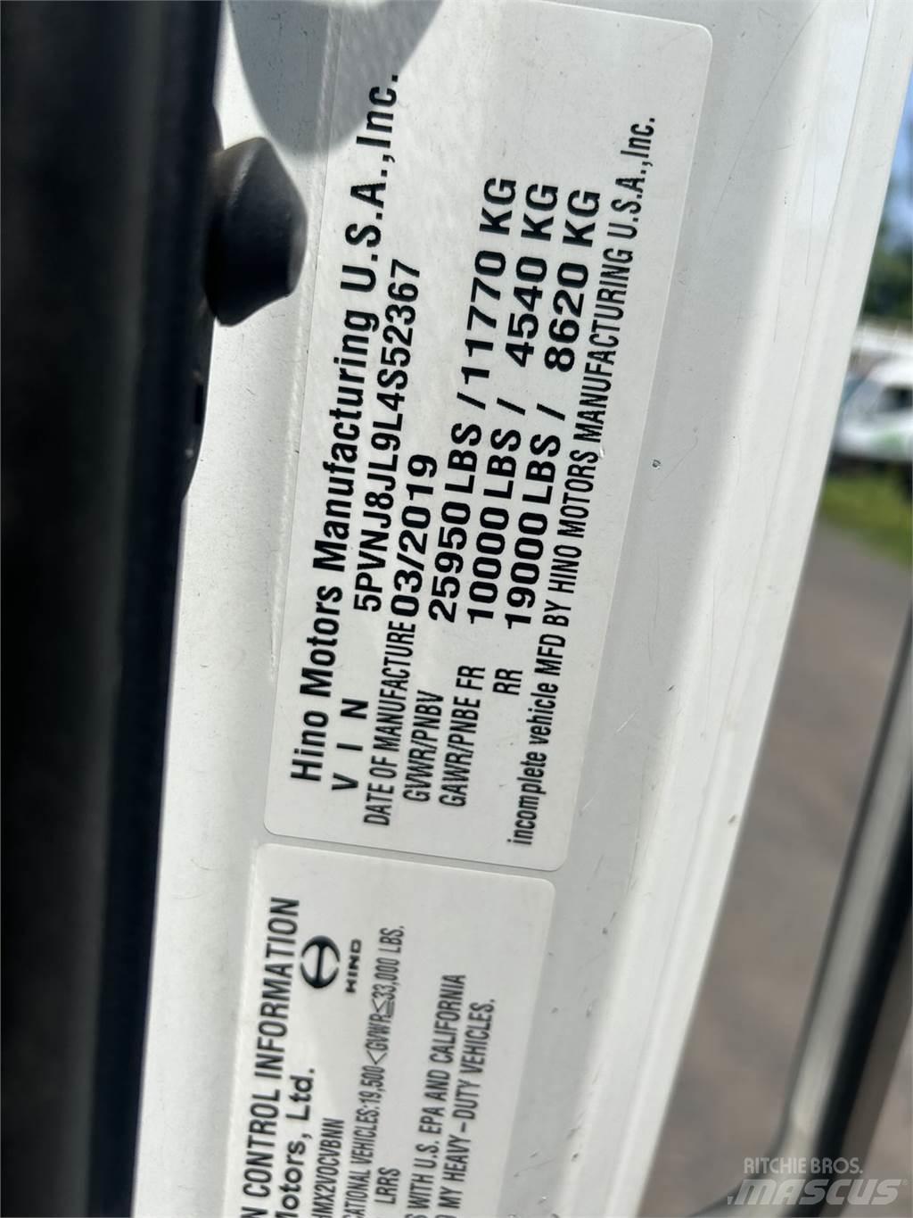 Hino 268A Raamautod