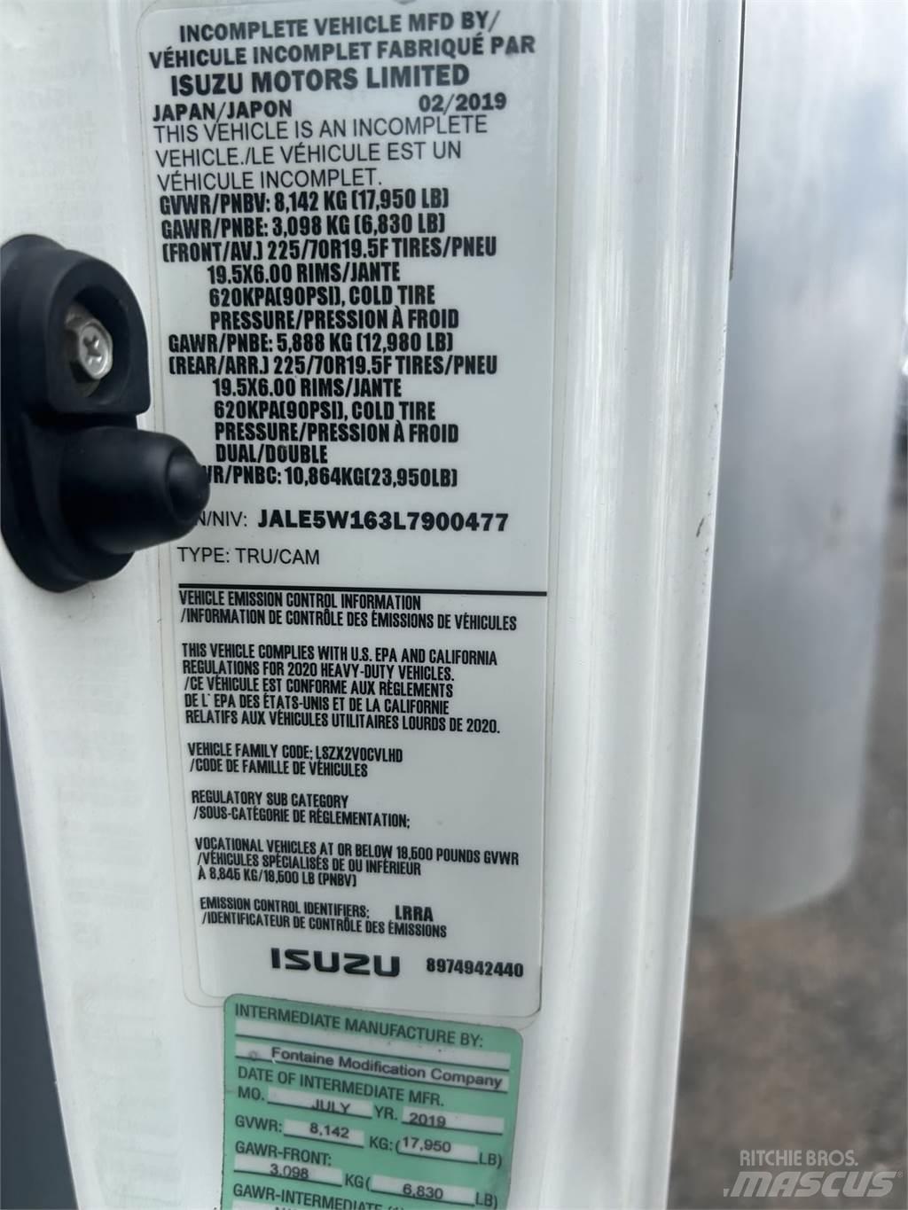 Isuzu NQR Furgoonautod