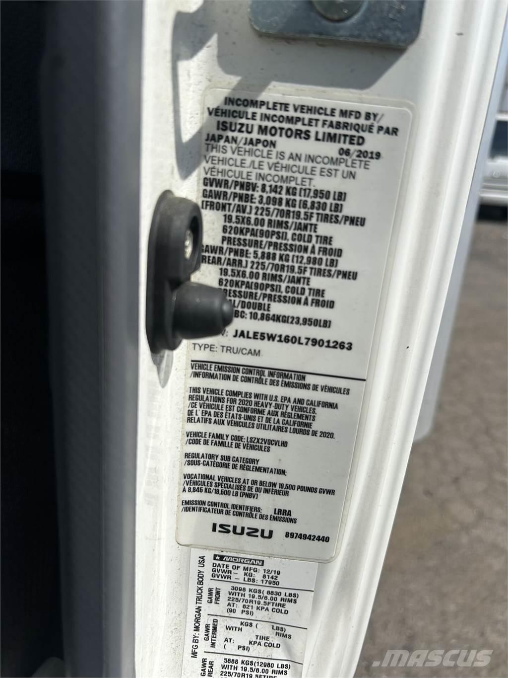 Isuzu NQR Furgoonautod