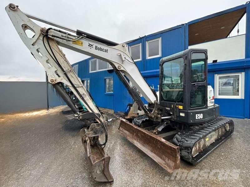 Bobcat E50 Miniekskavaatorid < 7 t