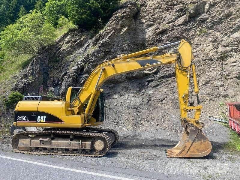 CAT 315CL Roomikekskavaatorid